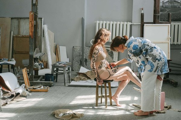 Le body painting artistique : Corps comme toile d'art